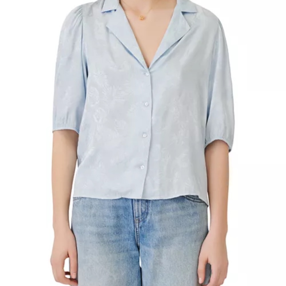 Women's Light Blue Blouse